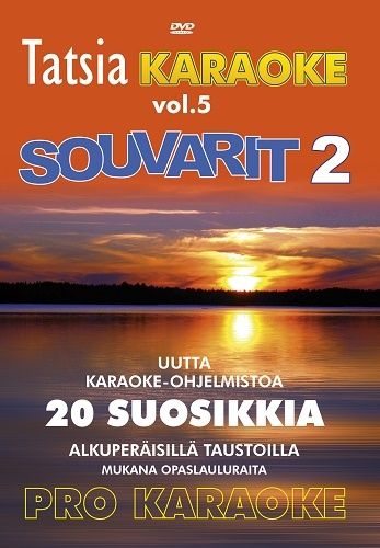 Tatsia Karaoke vol.5 Souvarit 2, , 20 Suosikkia - DVD -